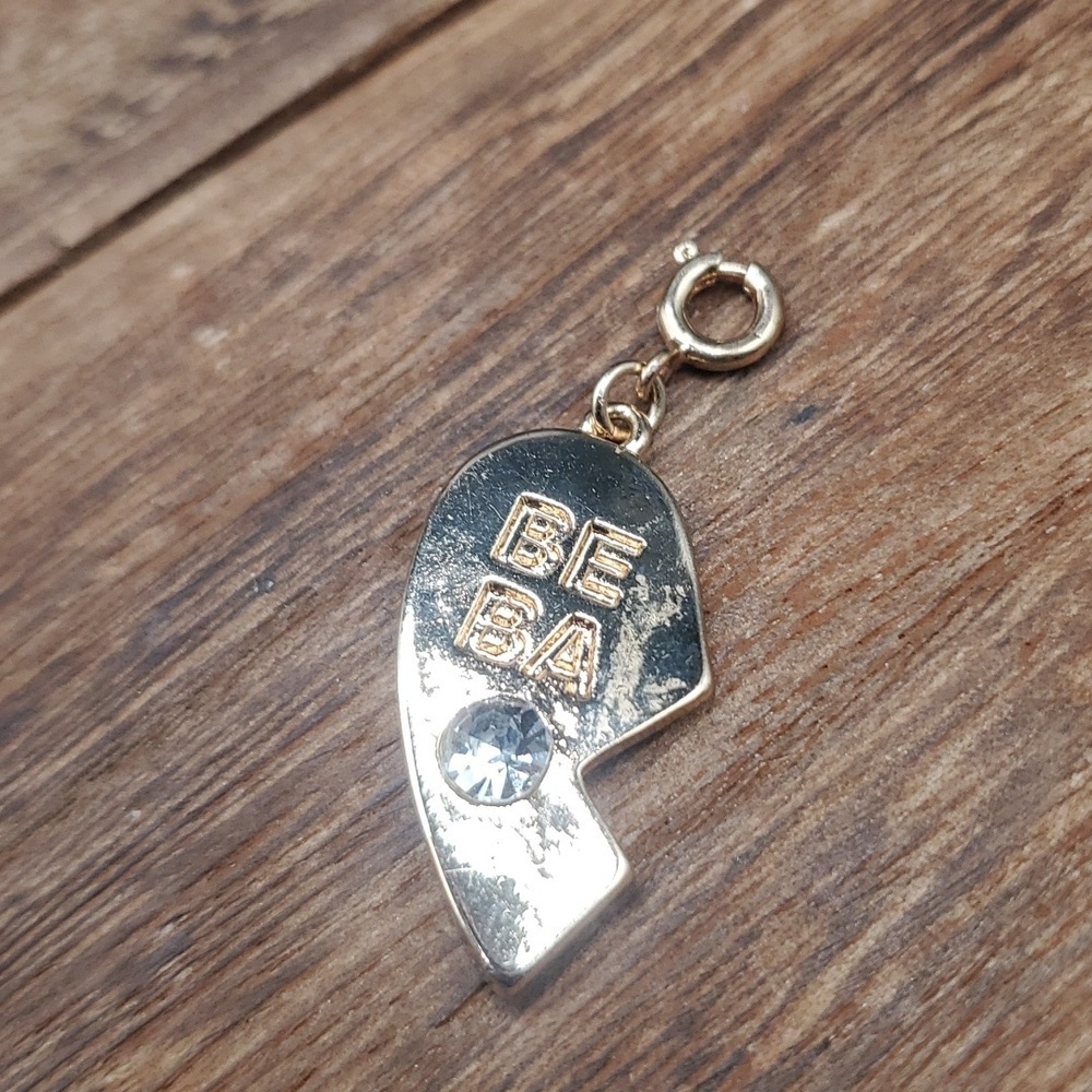 Beautiful half heart locket pendant